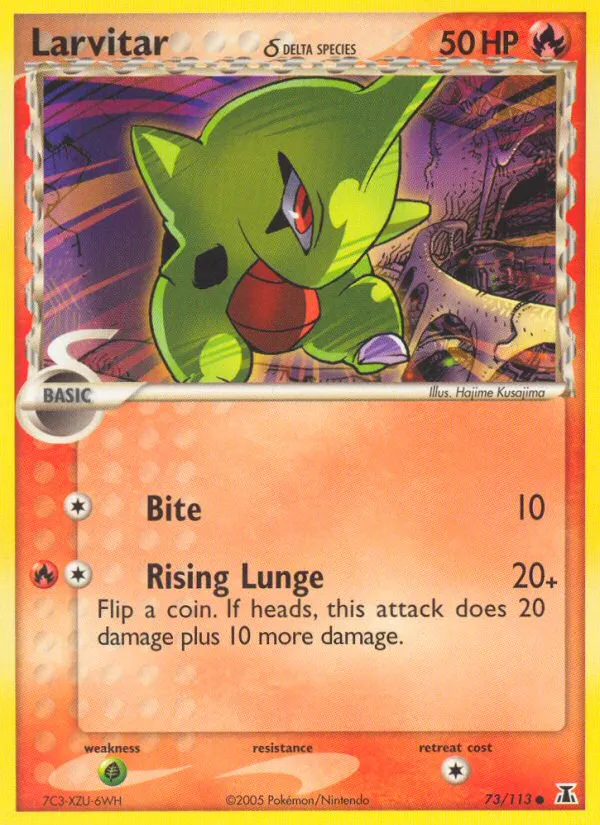 Larvitar (Delta Species) card image