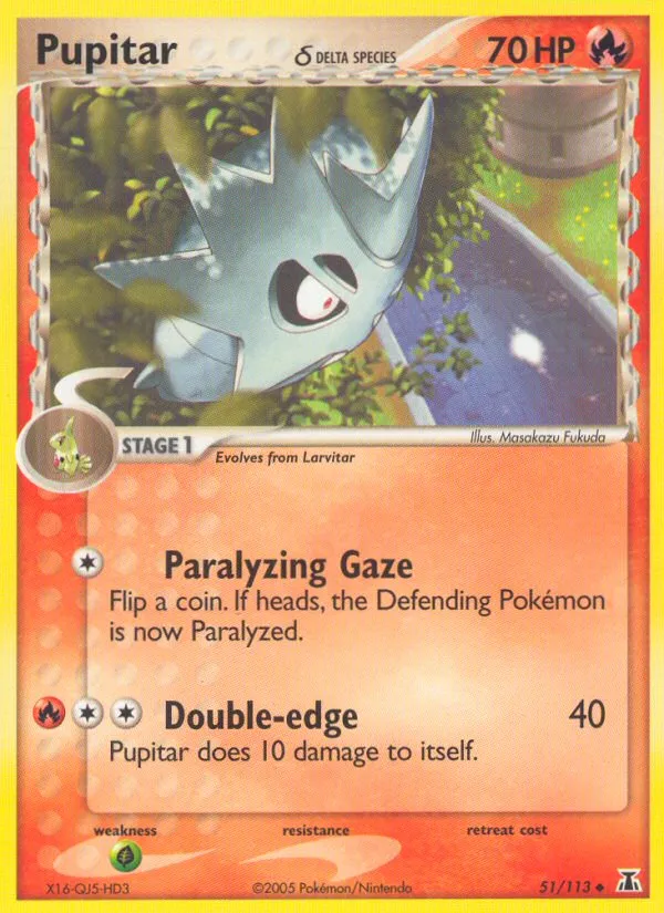 Pupitar (Delta Species) card image