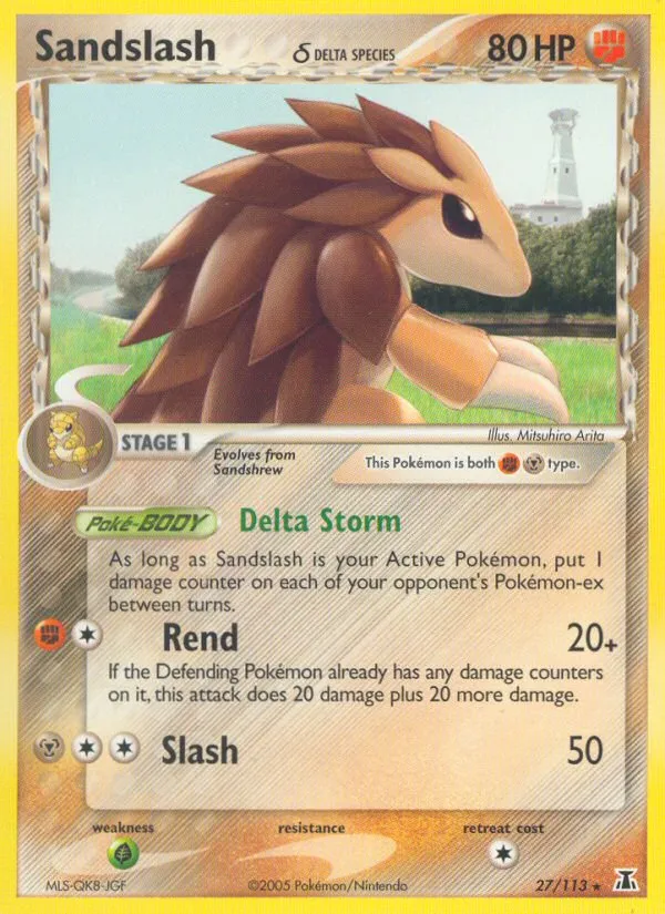 Sandslash (Delta Species) card image