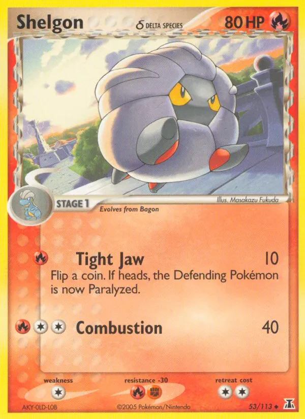 Shelgon (Delta Species) card image