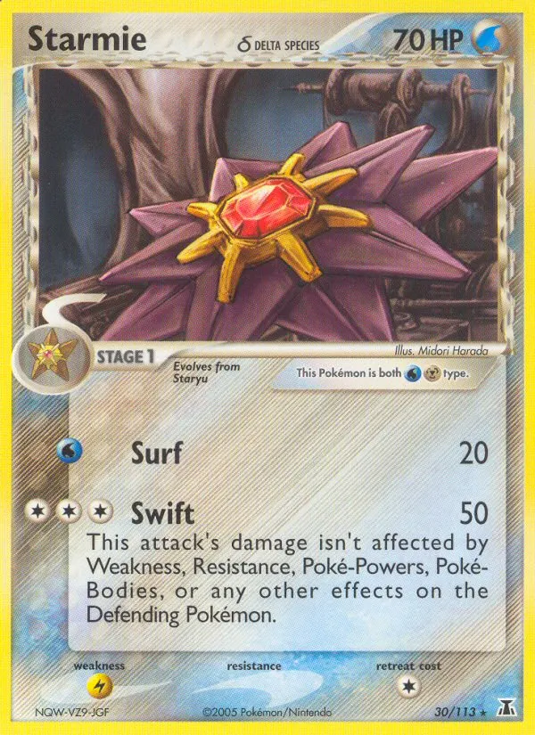 Starmie (Delta Species) card image