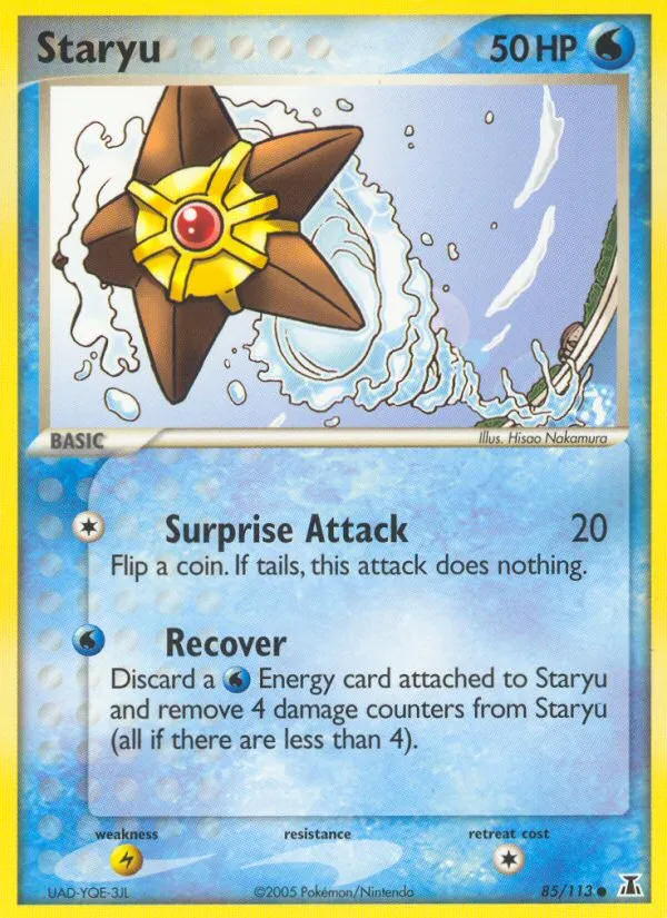 Staryu card image