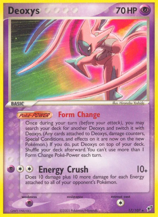 Deoxys card image