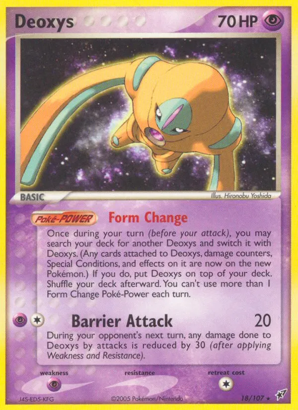 Deoxys card image