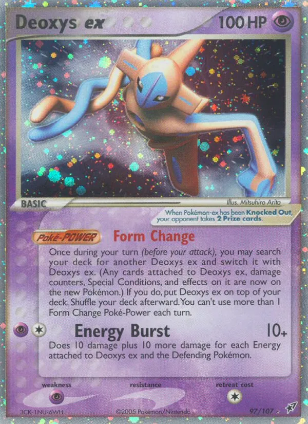 Deoxys ex card image