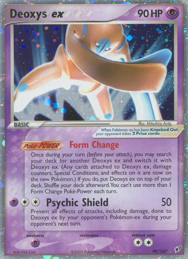 Deoxys ex #99 card image