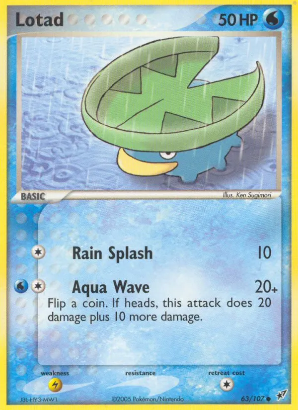 Lotad card image