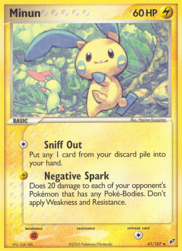 Minun card image