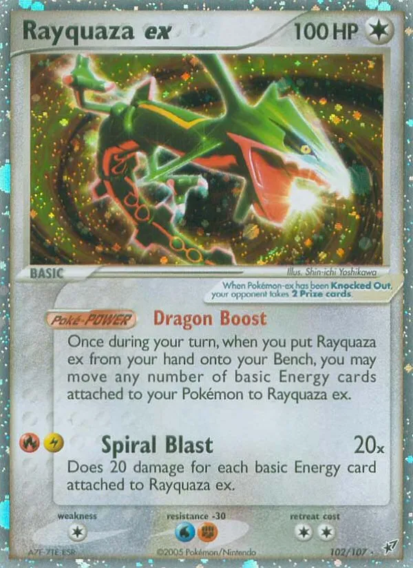 Rayquaza ex #102 card image