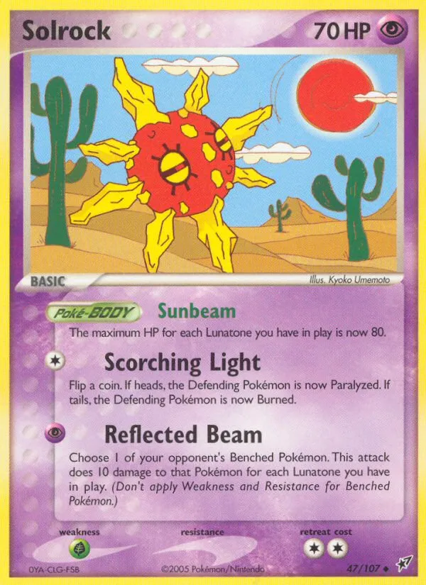 Solrock card image