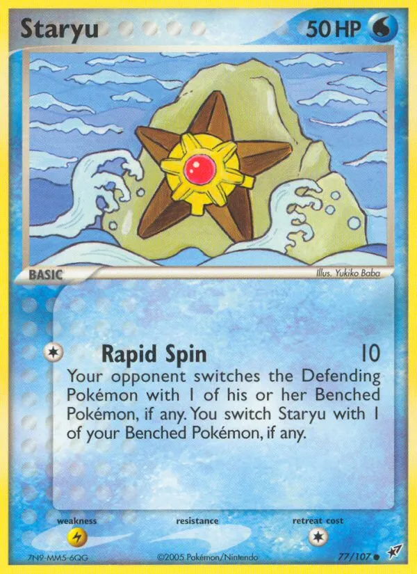 Staryu card image