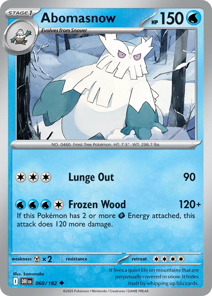 Abomasnow card image