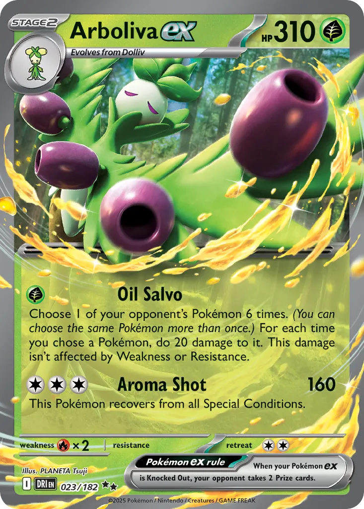 Arboliva ex card image