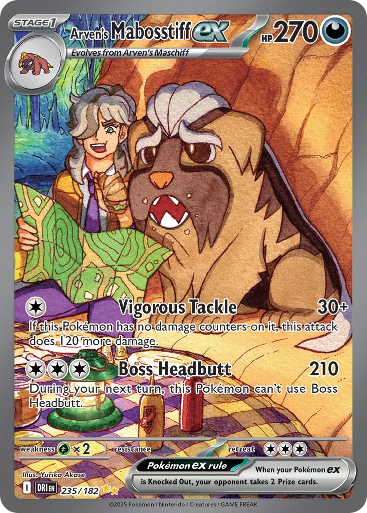 Arven's Mabosstiff ex card image