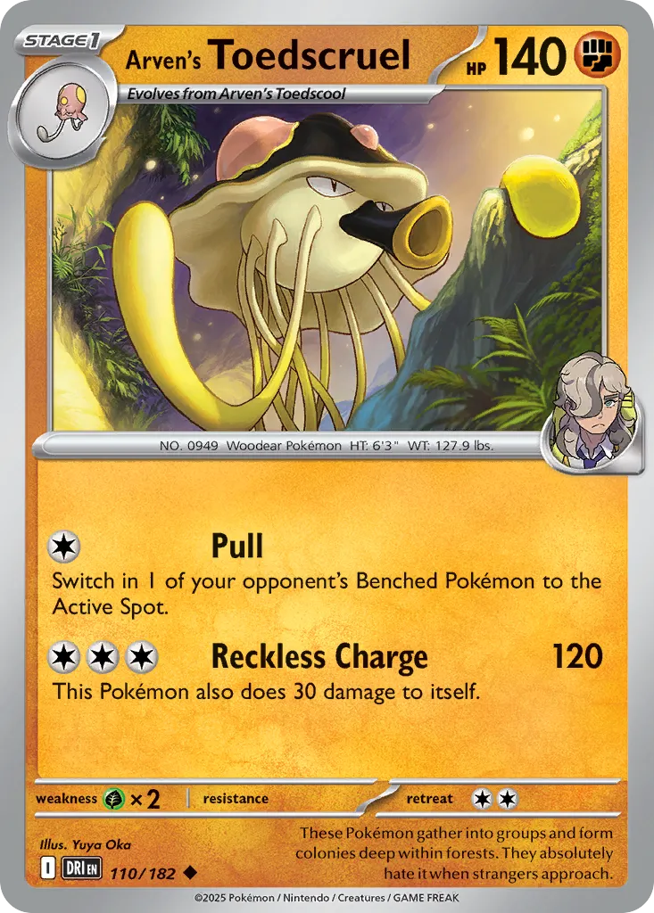 Arven's Toedscruel card image