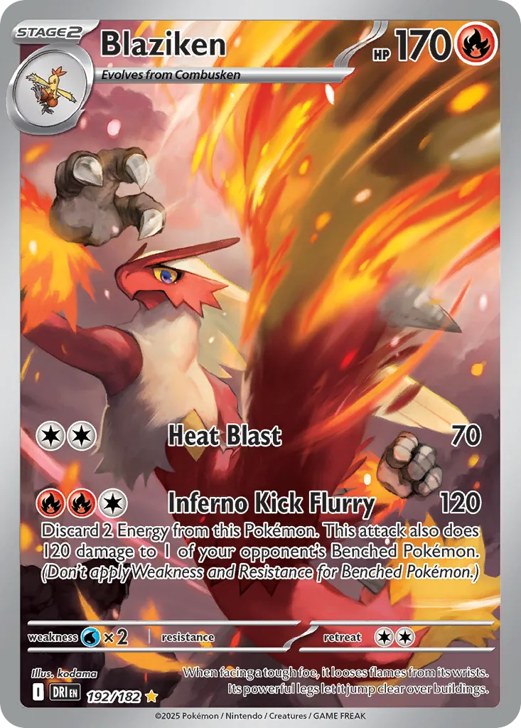 Blaziken card image