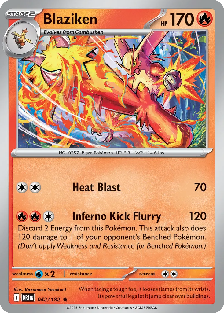 Blaziken card image