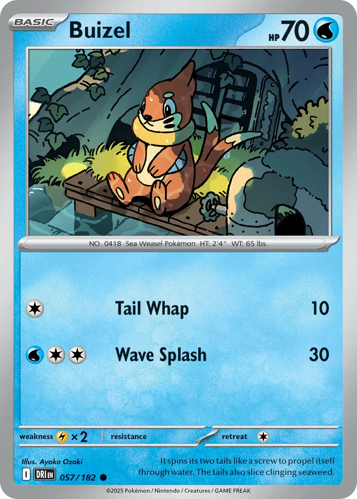 Buizel card image