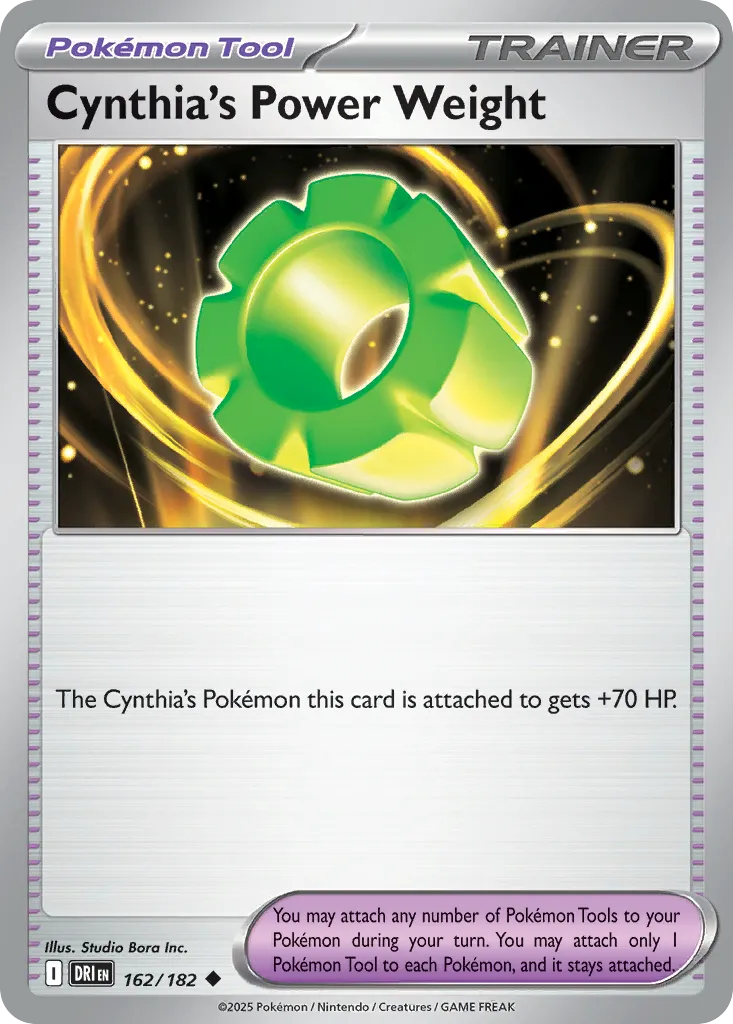 Cynthia's Power Weight card image