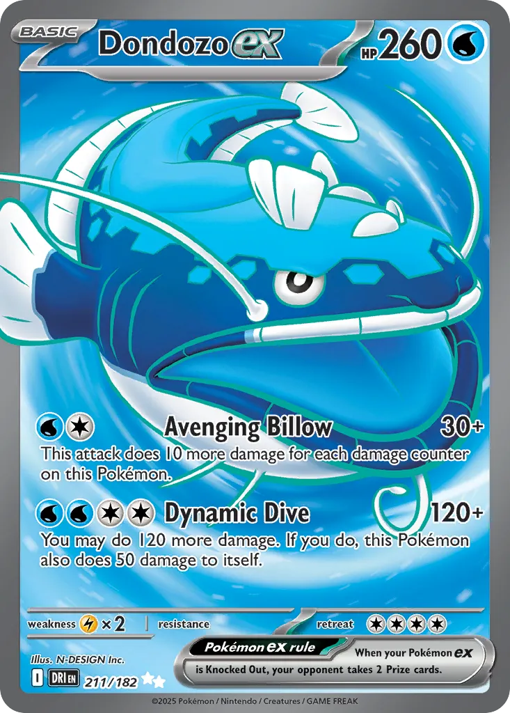 Dondozo ex card image