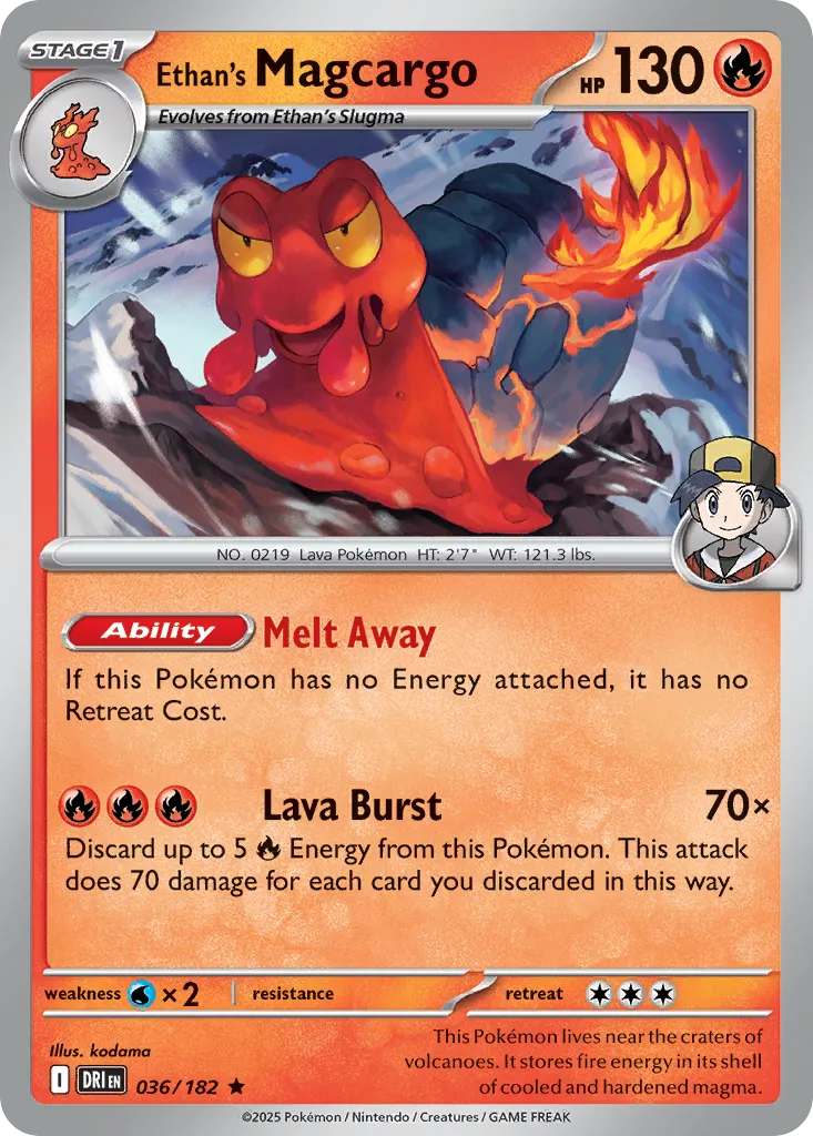 Ethan's Magcargo card image