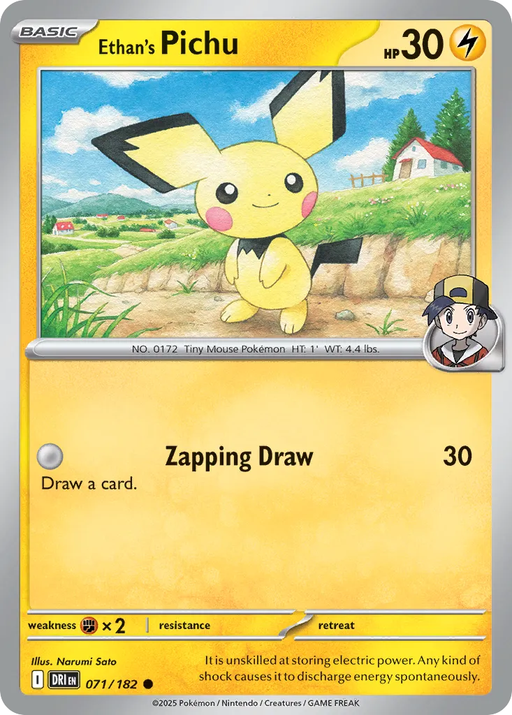 Ethan's Pichu card image