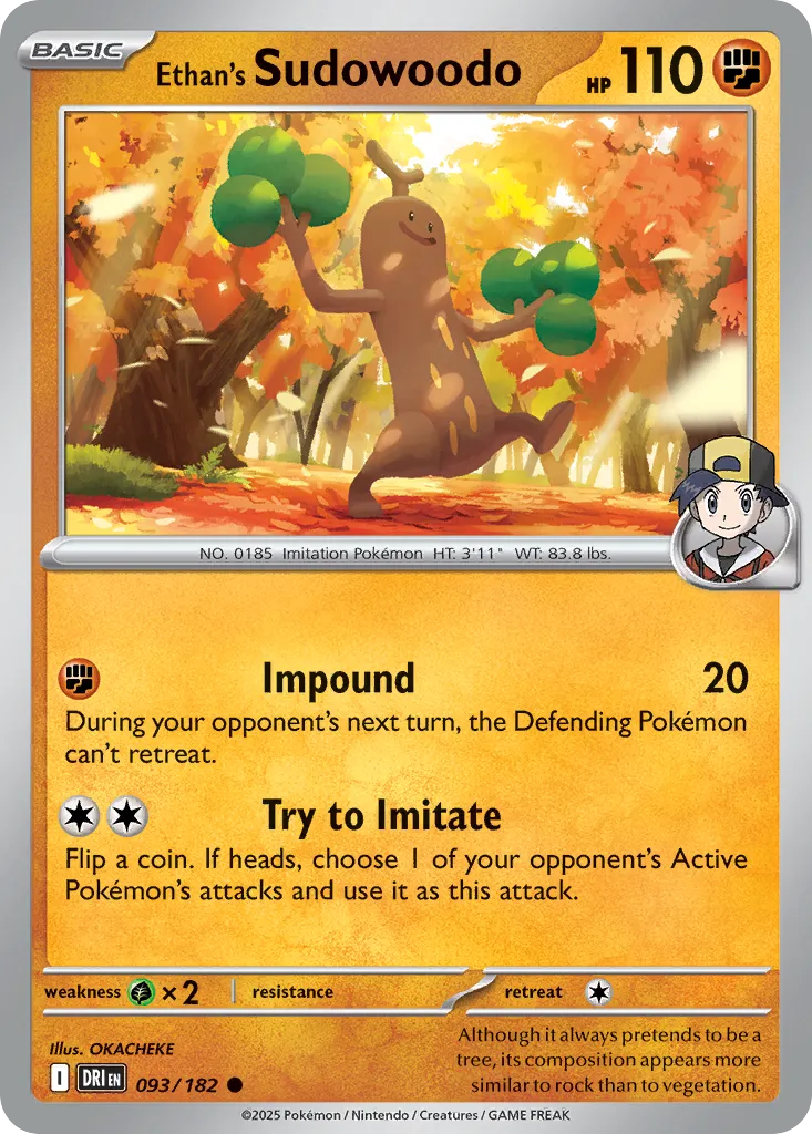 Ethan's Sudowoodo card image