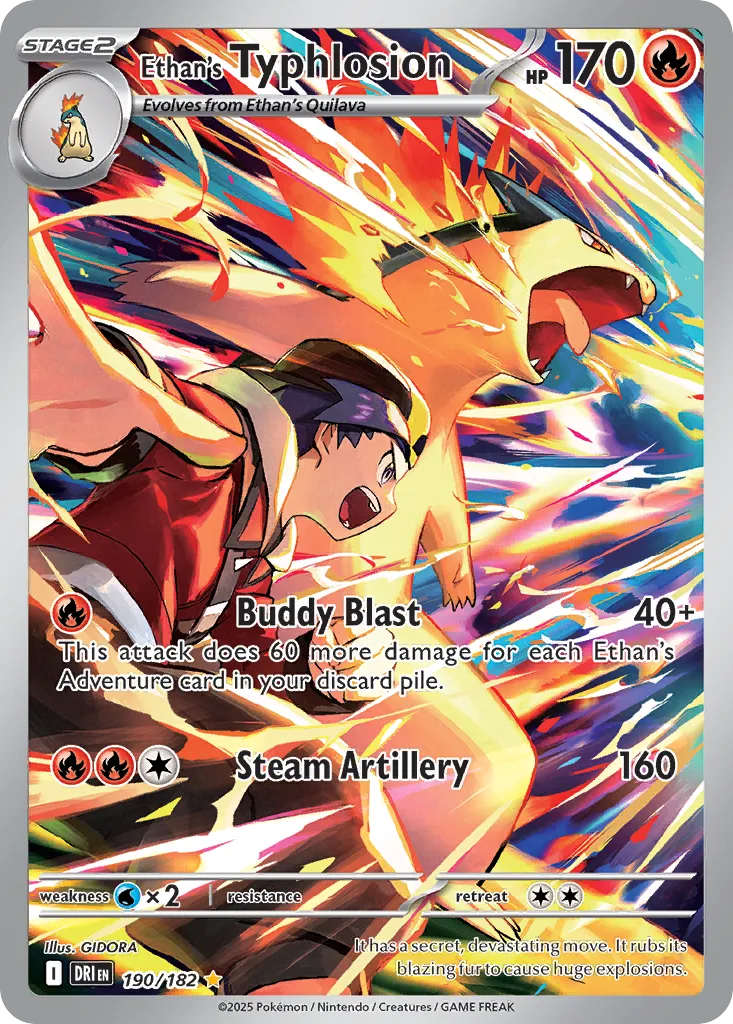 Ethan's Typhlosion card image