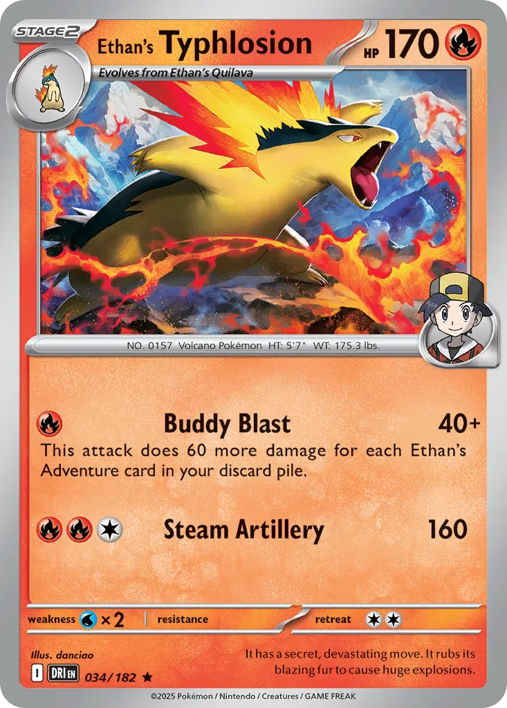 Ethan's Typhlosion card image