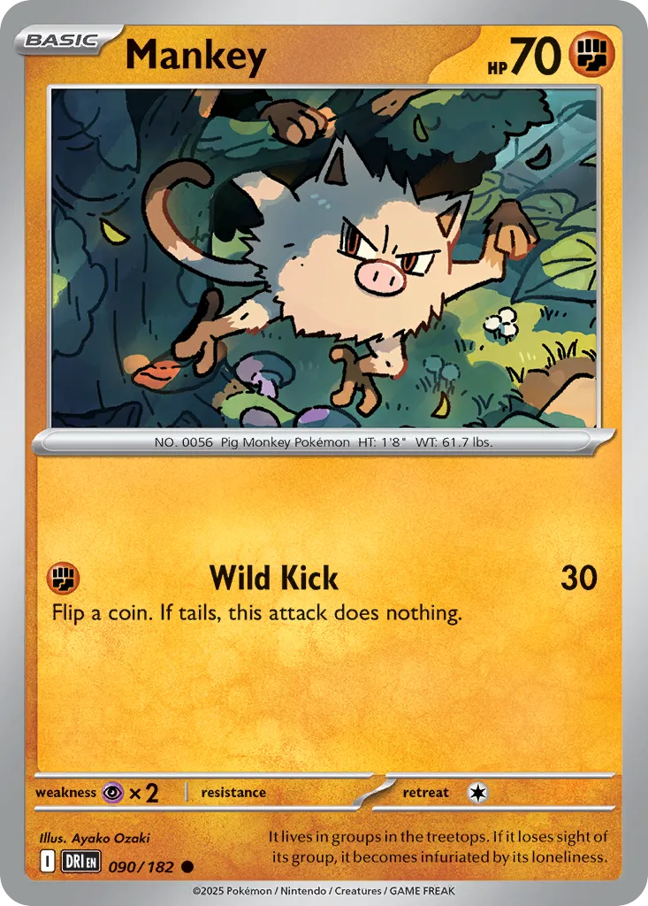Mankey card image