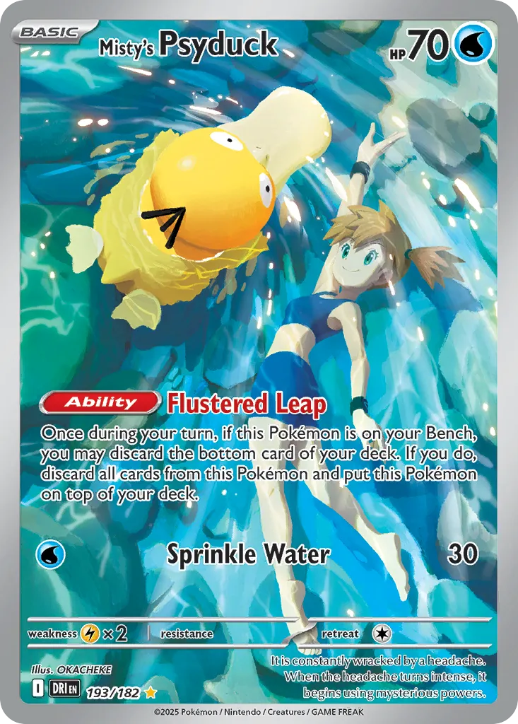 Misty's Psyduck #193 card image