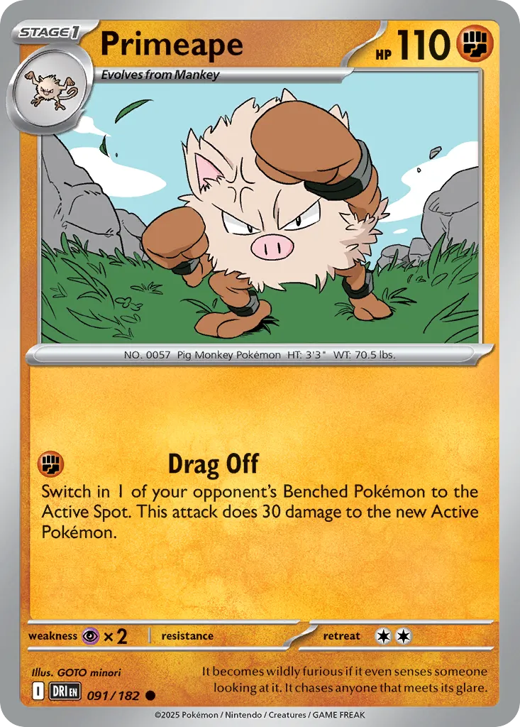 Primeape card image