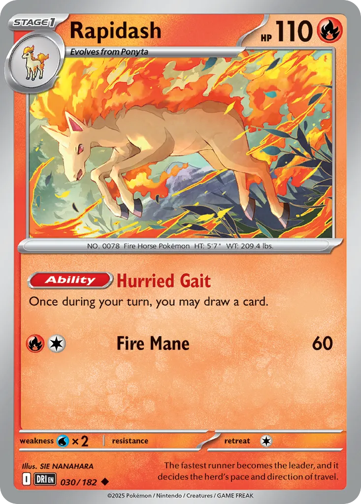 Rapidash card image