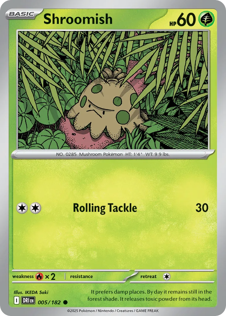 Shroomish card image