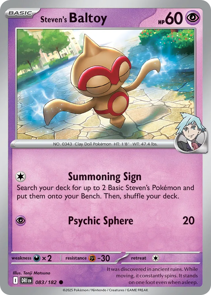 Steven's Baltoy card image
