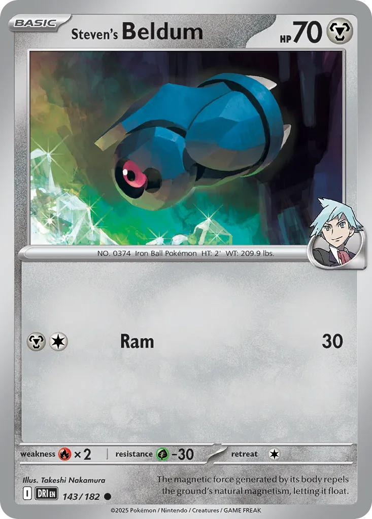 Steven's Beldum card image