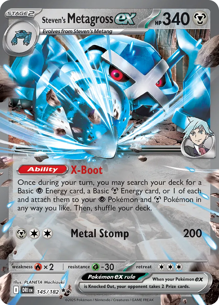 Steven's Metagross ex card image