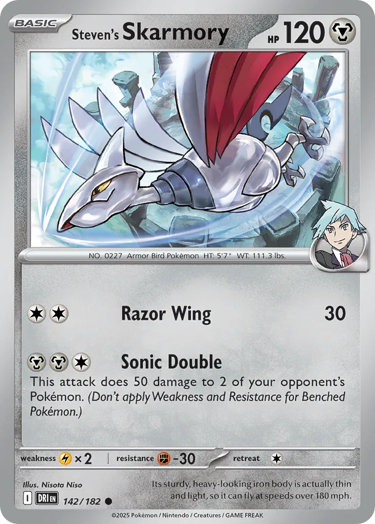 Steven's Skarmory card image