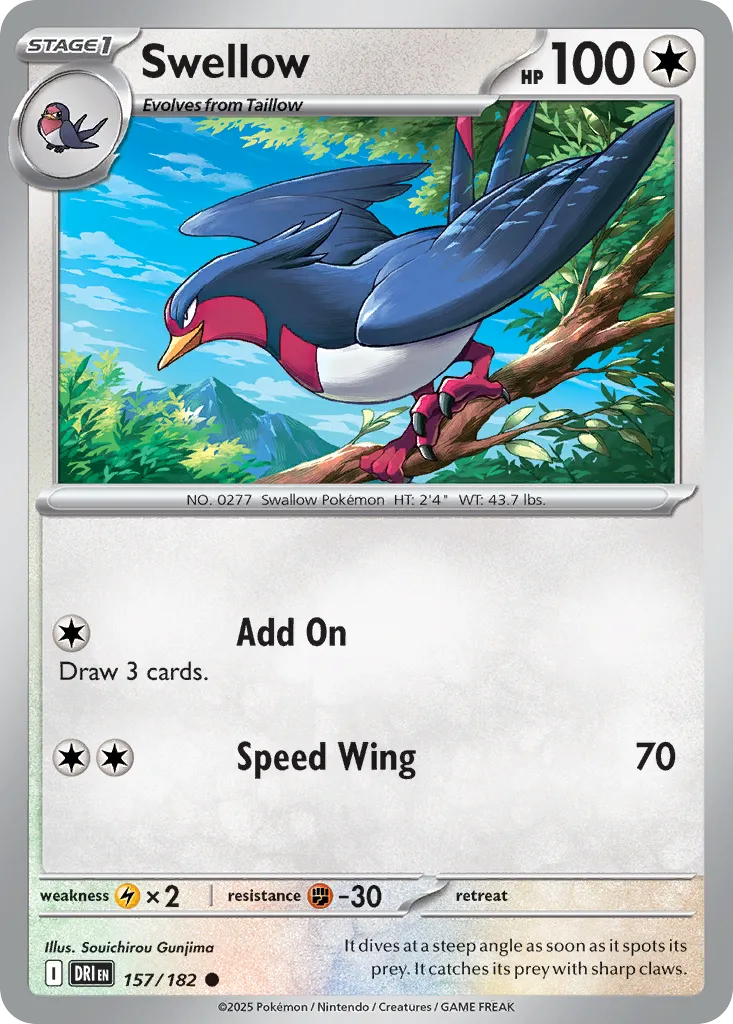 Swellow card image