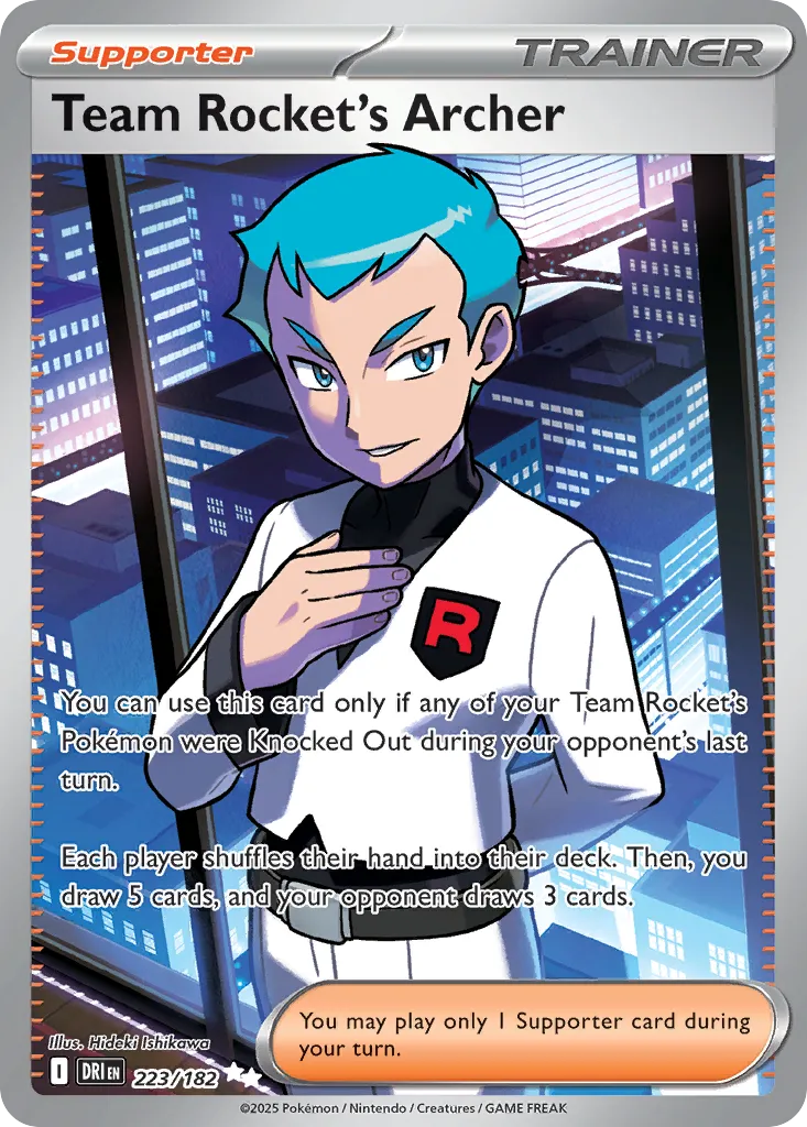Team Rocket's Archer card image