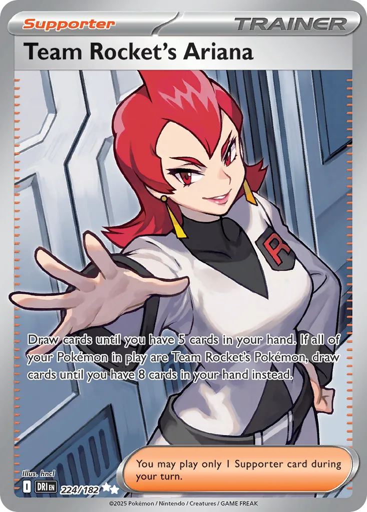 Team Rocket's Ariana card image