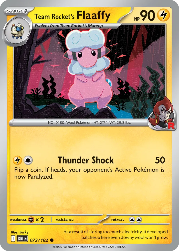 Team Rocket's Flaaffy card image