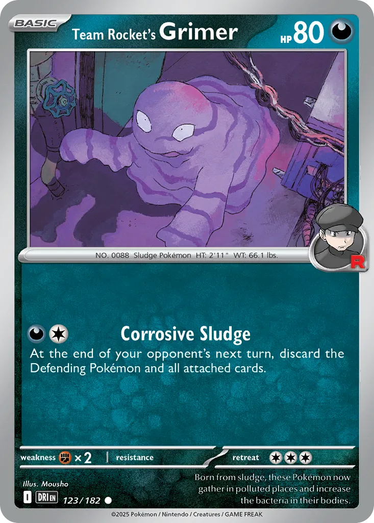 Team Rocket's Grimer card image