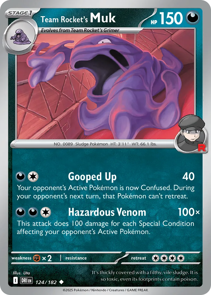 Team Rocket's Muk card image