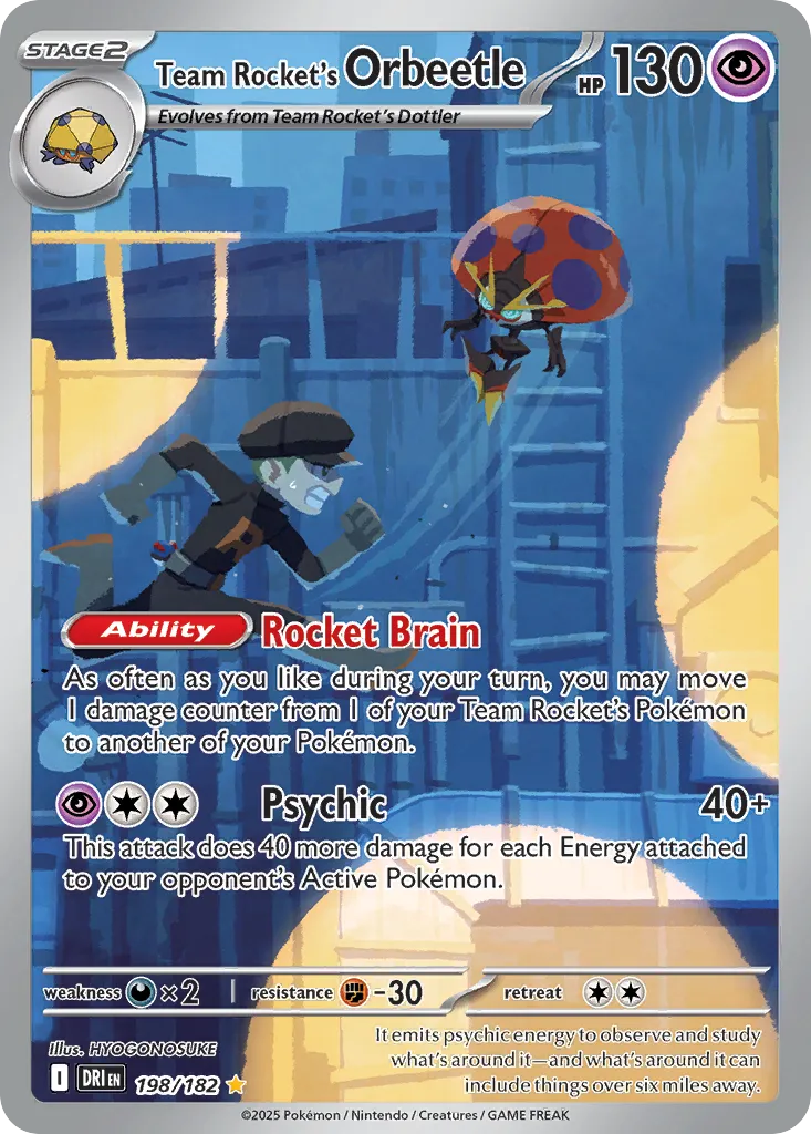 Team Rocket's Orbeetle card image