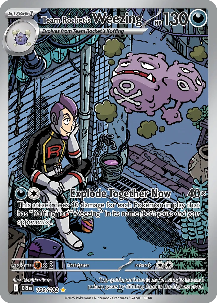 Team Rocket's Weezing card image