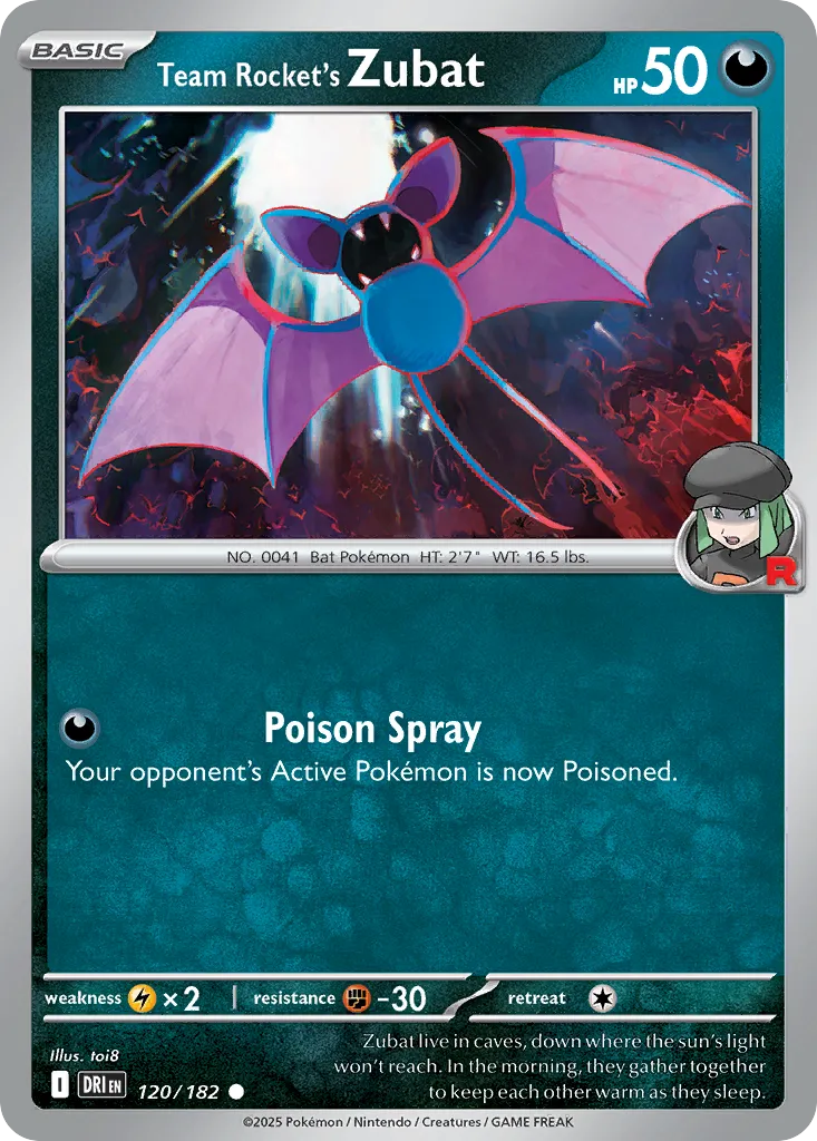 Team Rocket's Zubat card image