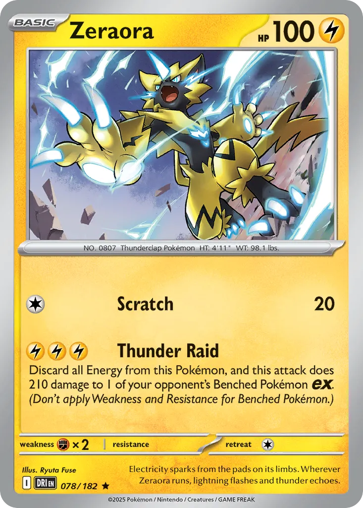 Zeraora card image