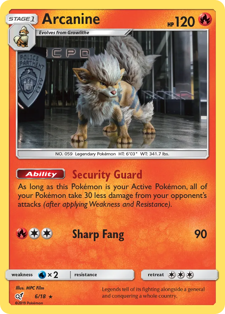 Arcanine #6 card image