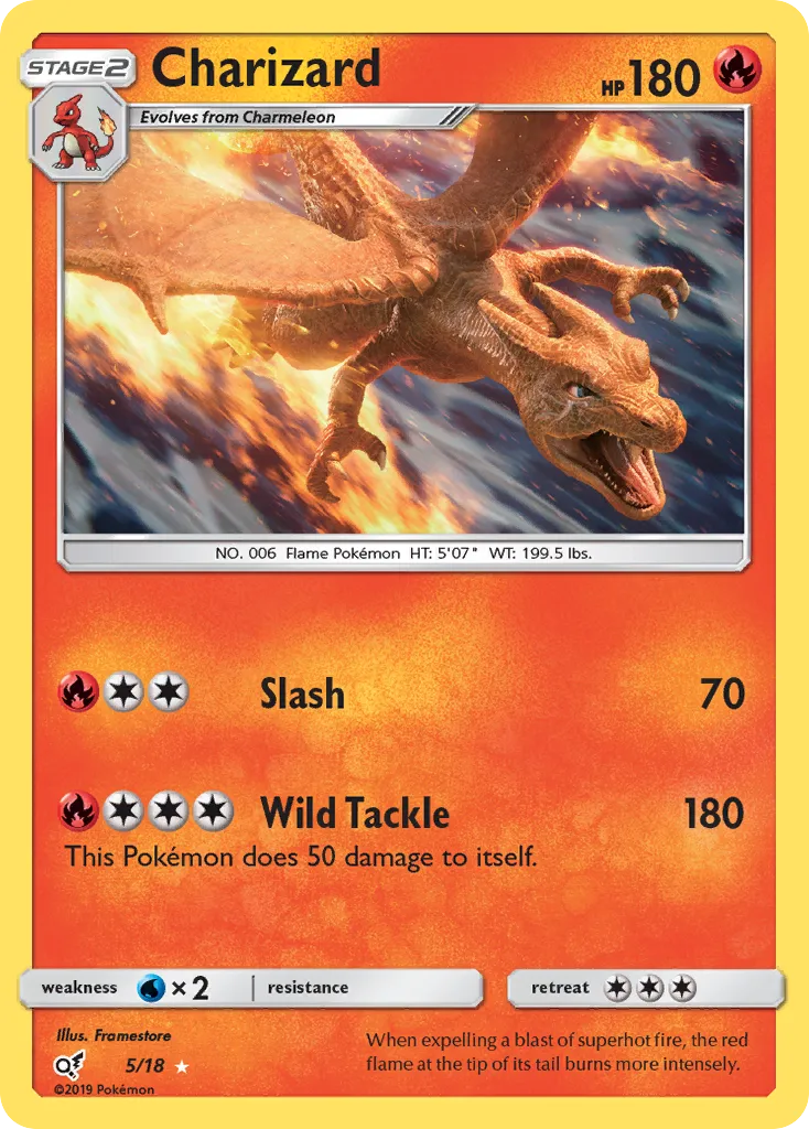 Charizard #5 card image